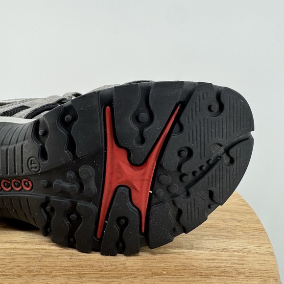 ECCO Sandal‎ Offroad Yucatan Slingback Beige Gray Leather Woman's 41 US 10-10.5 - Picture 9 of 15